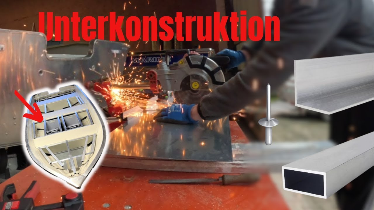 So baust du die UNTERKONSTRUKTION📐 | BASSBOOT UMBAU! - Teil 2