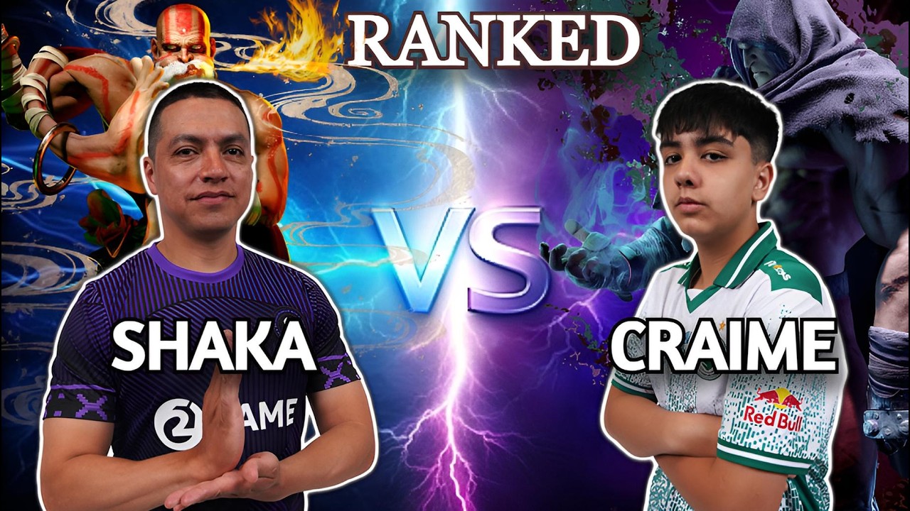🔥SF6➤ SHAKA (Dhalsim) Vs CRAIME (Bison) ➤ High Level RANKED🔥