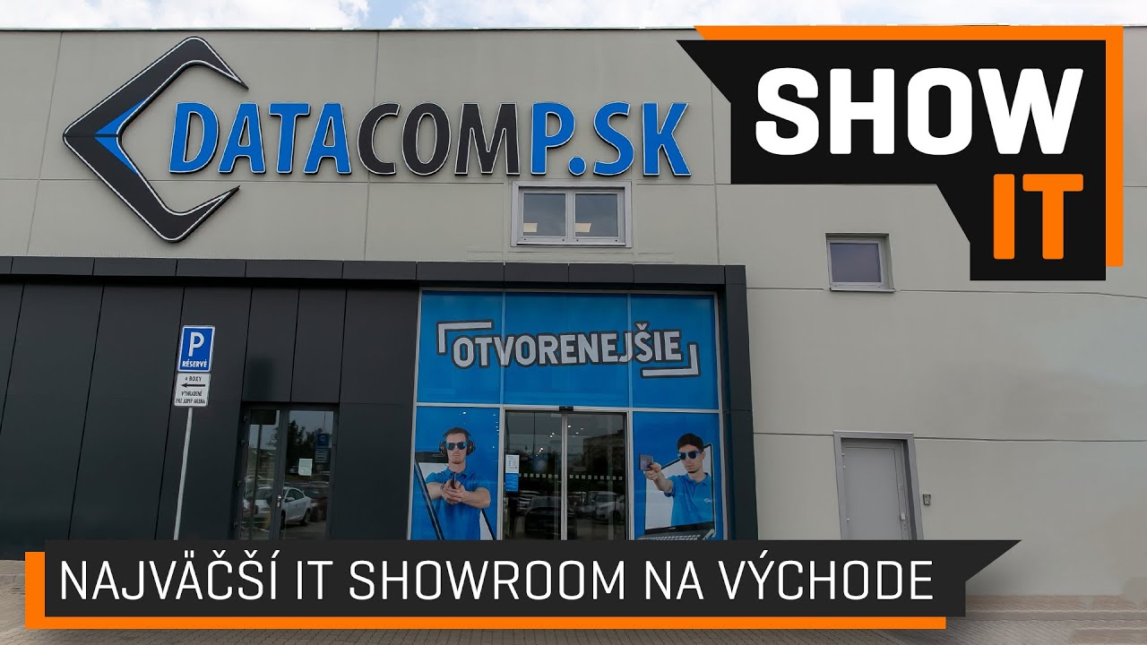 Ako vyzerá najväčší Datacomp IT showroom na východnom Slovensku?