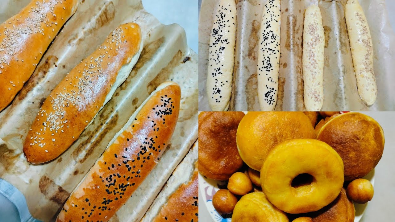لشهر رمضان المبارك🌙خبز إقتصادي🥖خفيف و سهل التحضير 💯 مع وصفة دونات مالحين 