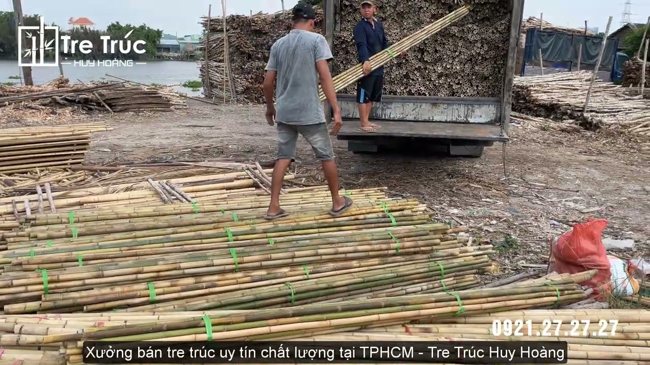 Xưởng bán tre trúc nguyên liệu giá rẻ tại TPHCM - Tre Trúc Huy Hoàng