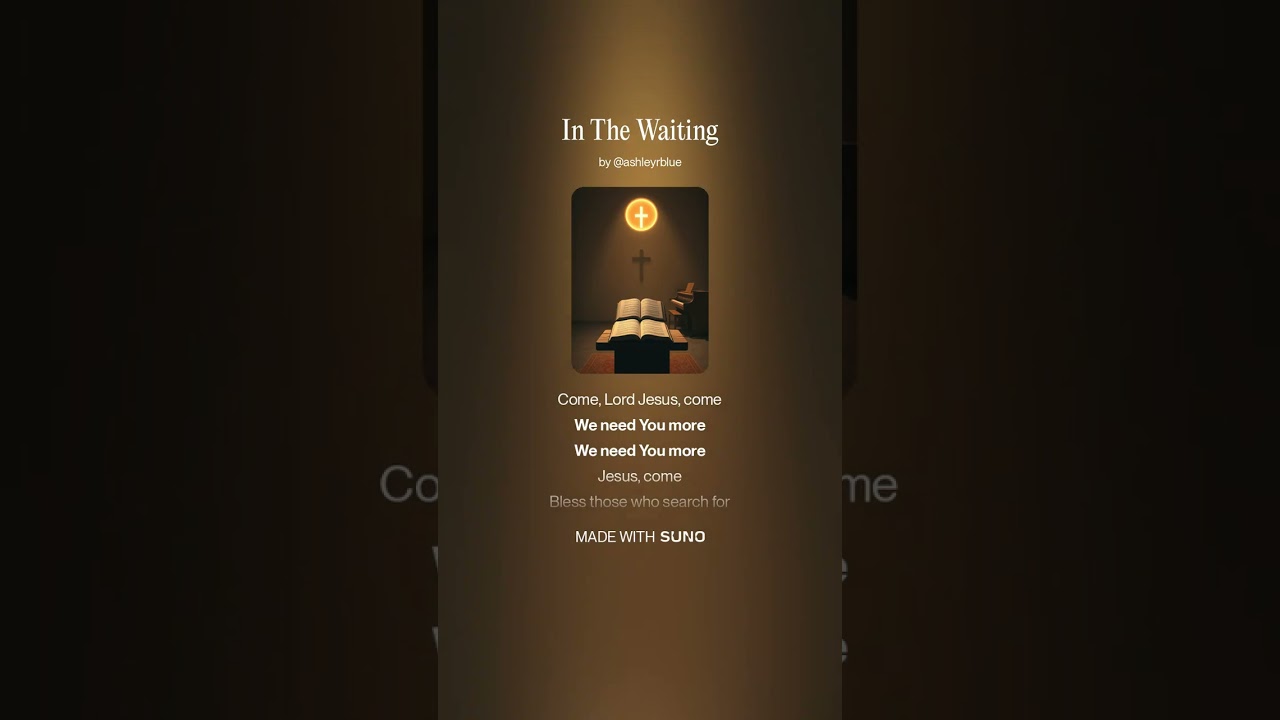 In The Waiting (Jesus, Come)