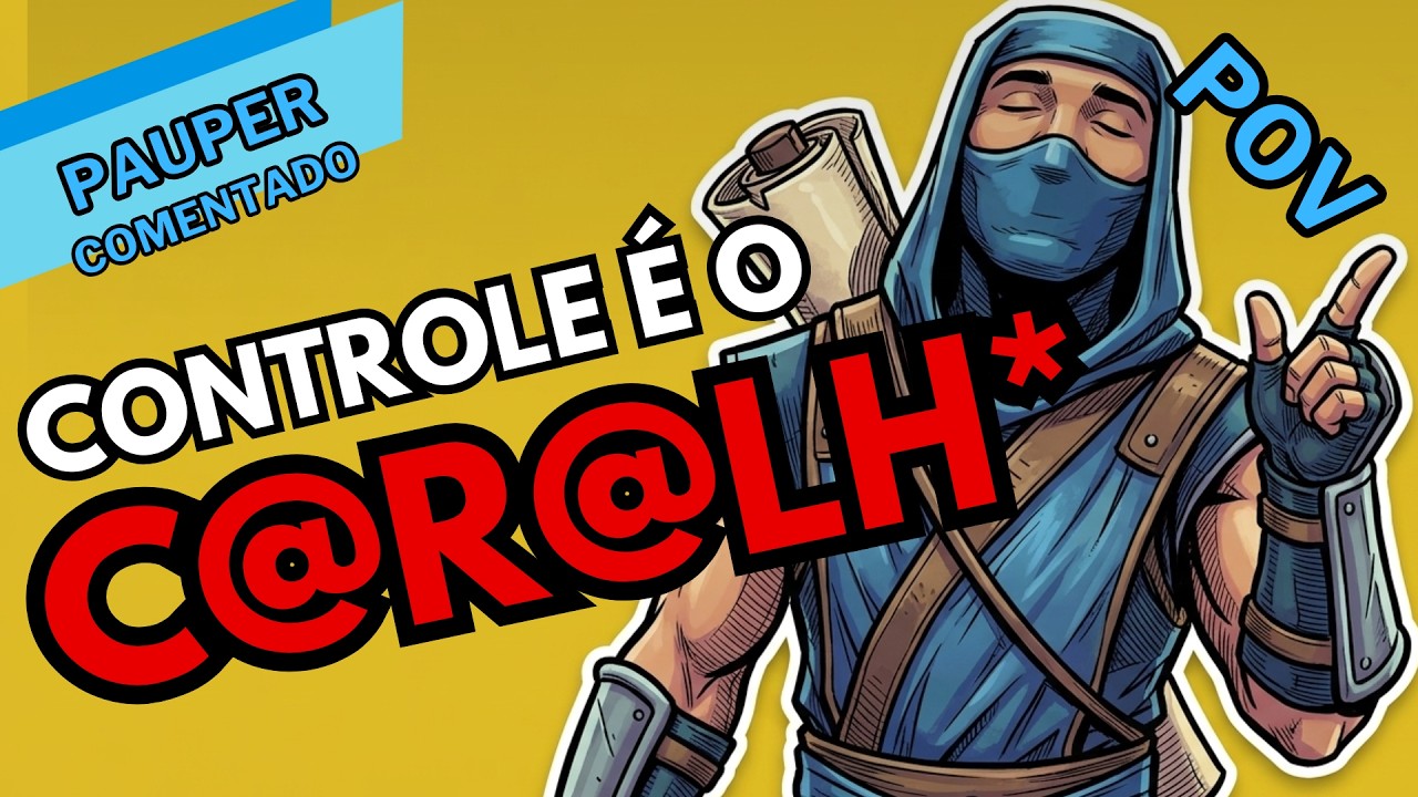 GAMEPLAY FÍSICO PAUPER COMENTADO! MONO BLUE FADAS VS RAKDOS MADNESS | MAGIC THE GATHERING POV