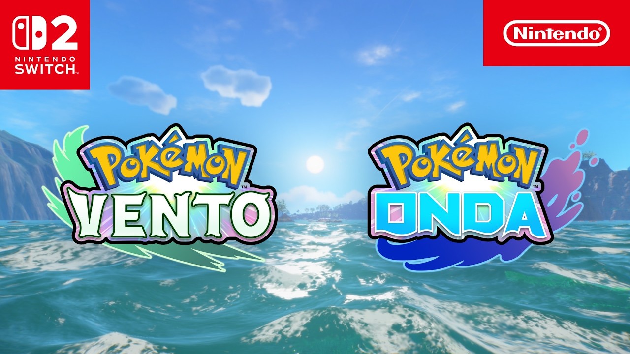 Pok&eacute;mon Vento e Pok&eacute;mon Onda (Nintendo Switch 2)