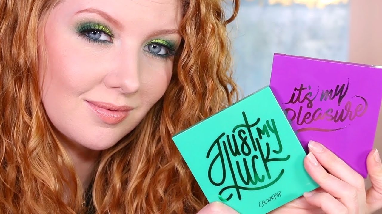 Colourpop Palettes Looks & Review | Just My Luck & It's My Pleasure