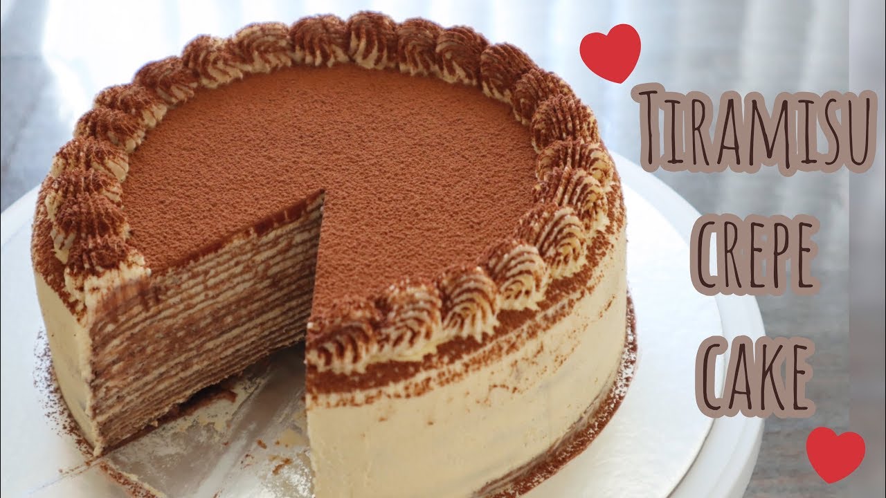 [ENG SUB]Tiramisu mille crepe cake recipe🍰提拉米苏千层蛋糕🍰