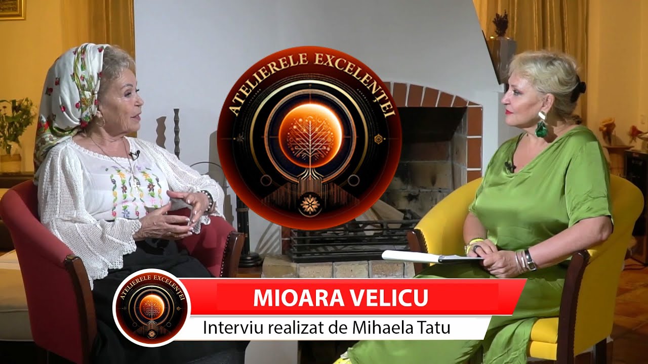 ⭐️ MIOARA VELICU despre viață, artă și reziliență la 80 de ani | Atelierele Excelentei