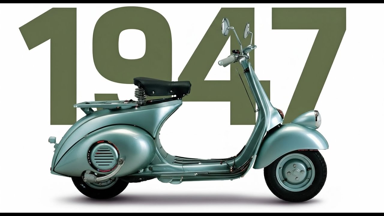 1947 Vespa 98: The Scooter That Rebuilt Italy After the War
