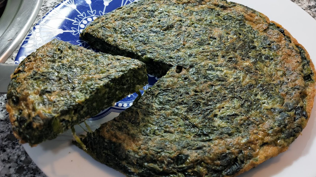 طرطية السبانخ طريقة سهلة وصحية لدييدة