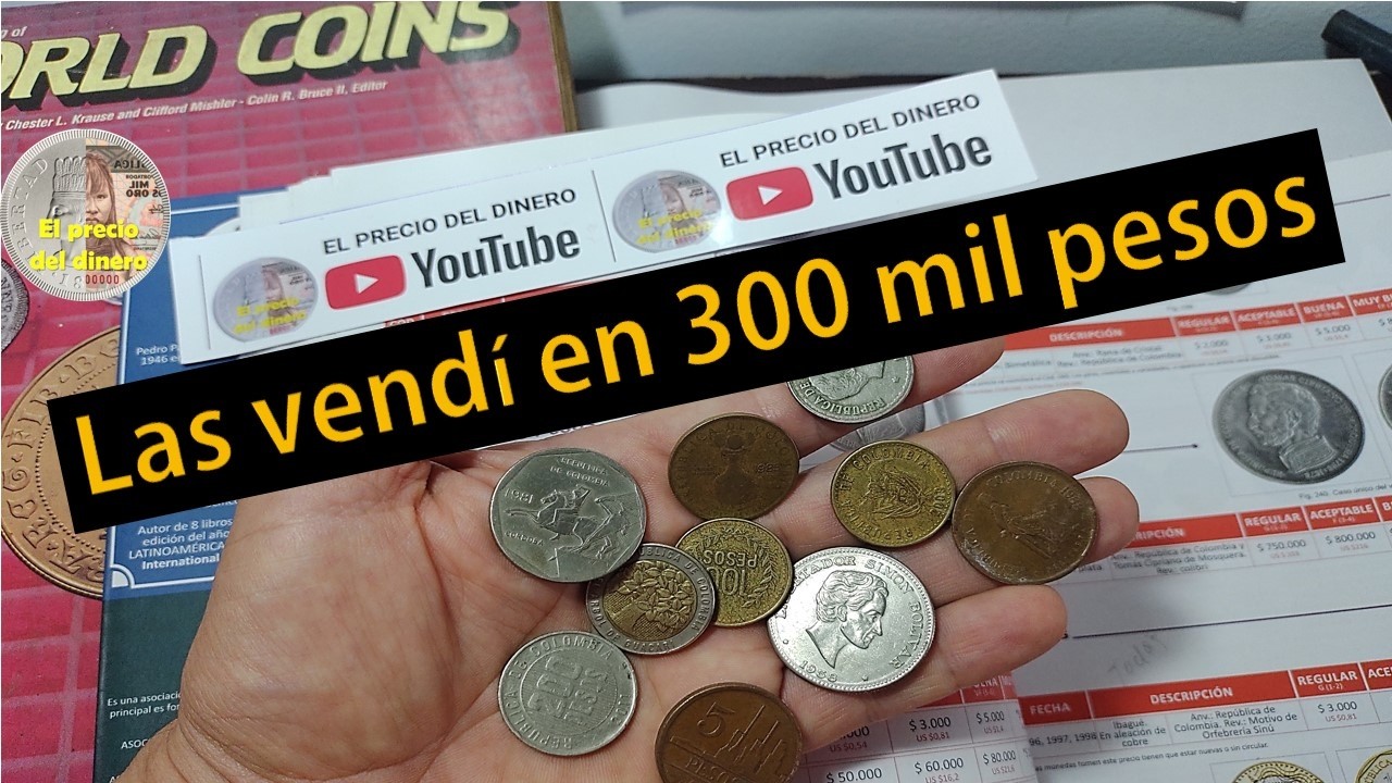 Cuestan mucho así parezcan normales, monedas de Colombia antigua familia