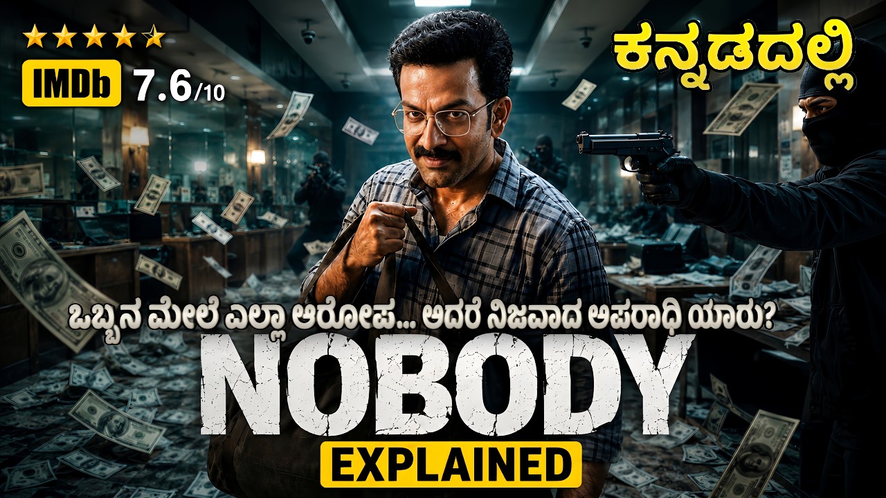 I, Nobody (2026) Movie Explained In Kannada | Action Crime Thriller Movie Explained |