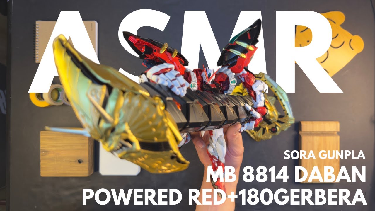 Daban 8814 Astray Powered Red & Gerbera180 | ASMR  BUILD | Mobile Suit Gundam SEED Astray | Bootleg