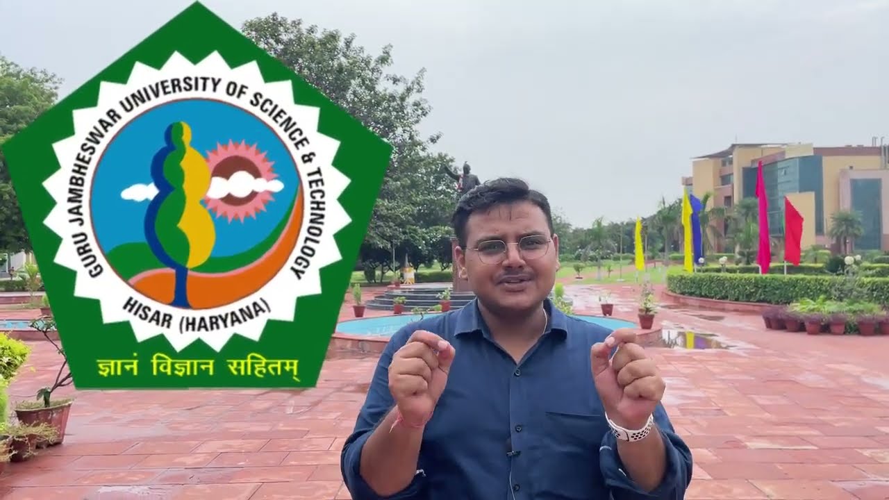 GJU Campus and Full Tour GJU Hisar