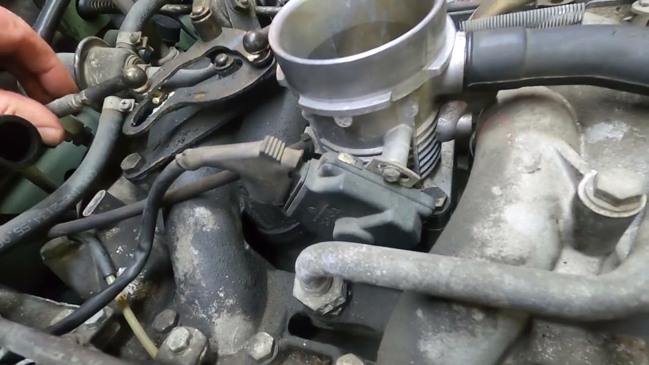 1972 Mercedes Benz 280SE 4.5 Throttle Position Switch Check Bosch D-Jetronic