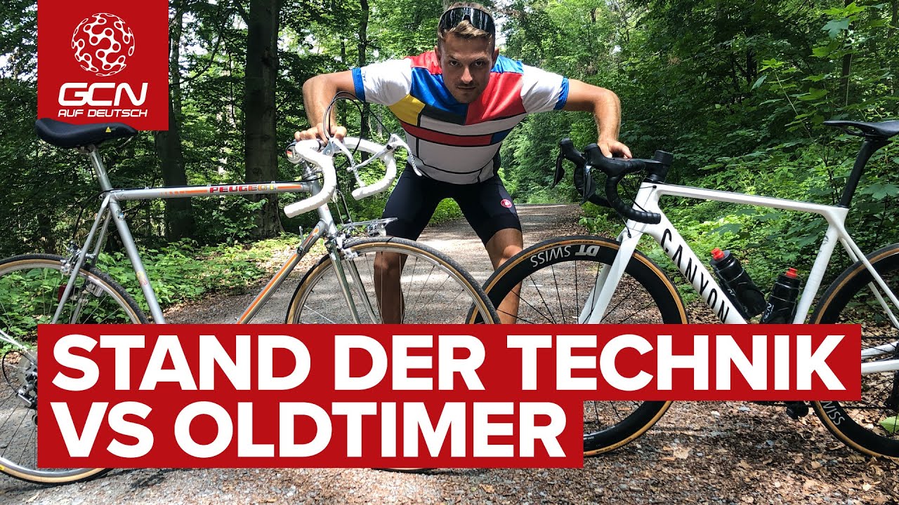 Kampf der Generationen - Alt vs. Neu - Welches Rad ist schneller im GCN Fahrradgenerationen-Test?