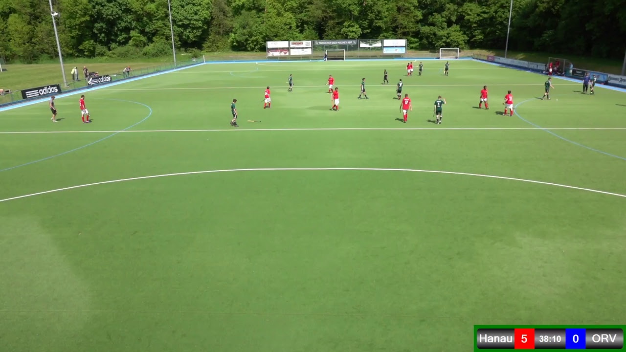 Hockey 1. Verbandsliga Herren: 1. Hanauer THC II : Offenbacher RV - 2. Halbzeit - 29.04.2018