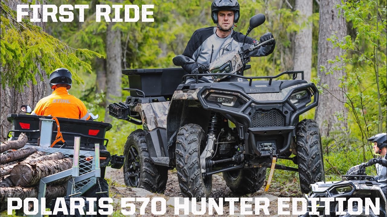 POLARIS SPORTSMAN 570 HUNTER EDITION - FIRST RIDE