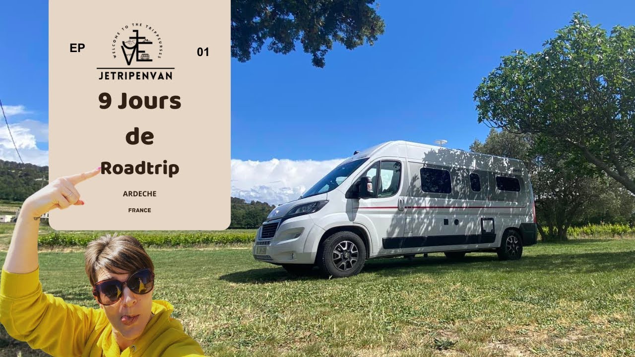 9 jours en Ardèche en Van ! On vous MONTRE TOUT nos spots !