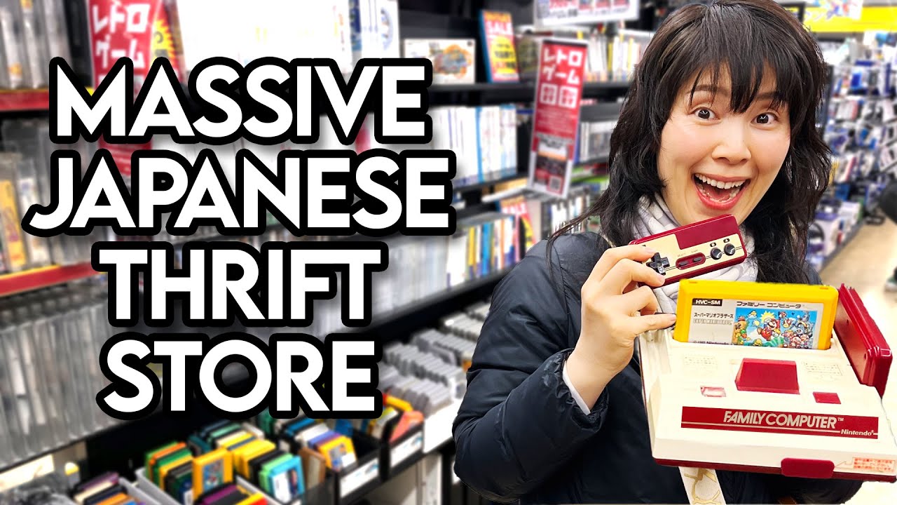 Inside A MASSIVE Japanese Thrift Store!