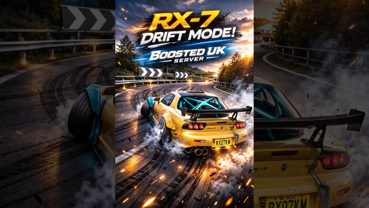 RX-7 Drift Session at Tamworth UK | Full Run Part 1