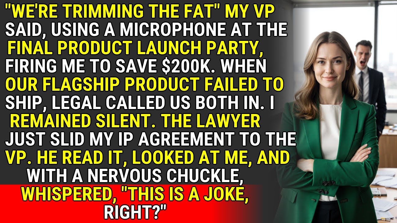 VP Fired Me Publicly. I Owned the IP. Checkmate. ♟️ | #CareerEndgame