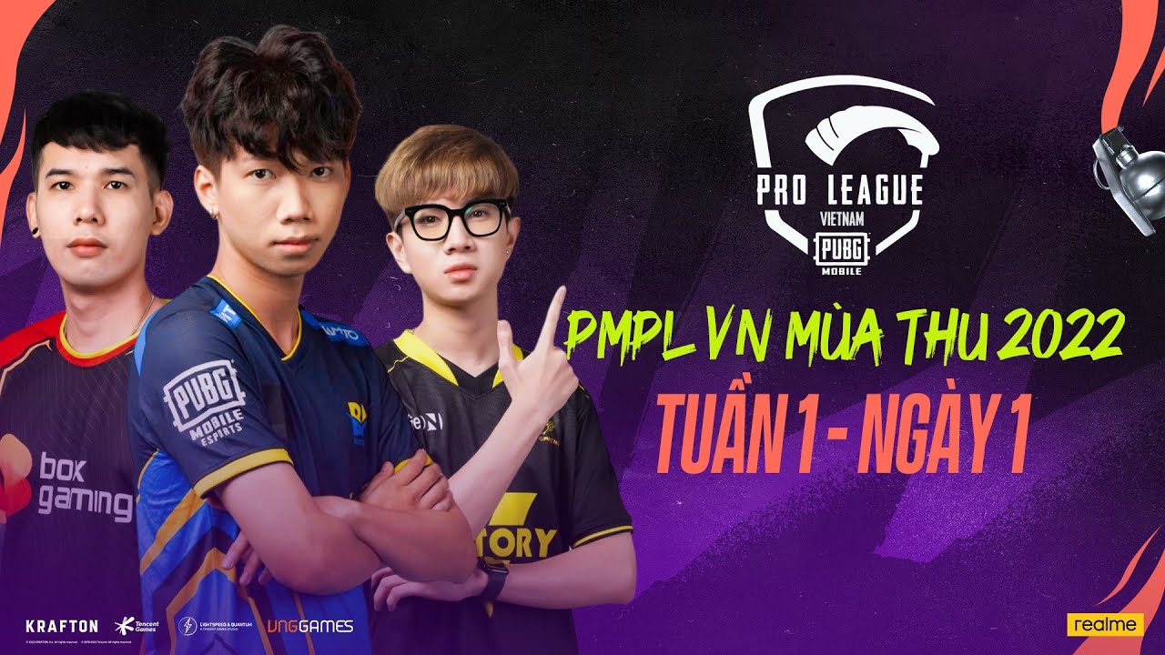 🔴[VN] 2022 PMPL VIETNAM W1D1 | FALL | WWCD ĐẦU TI&Ecirc;N SẼ THUỘC VỀ TAY AI?