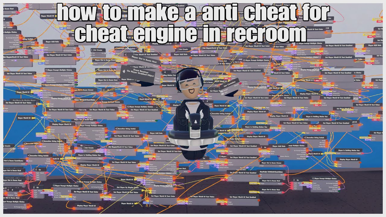 How to make a anti cheat for cheat engine in recroom