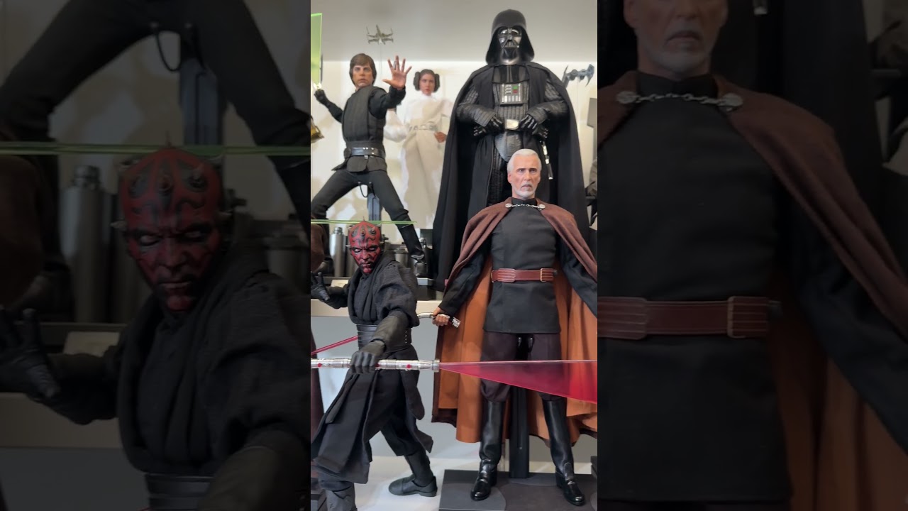 Hot toys STAR WARS Collection. #hottoys  #starwarscollection  #darthvader  #onesixthscale #starwars