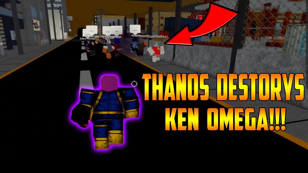 Thanos TROLLING In Ken Omega! | Roblox Ken Omega
