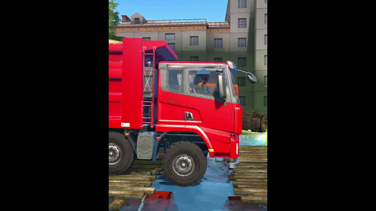 Spintires：MudRunner truck gameplay ep261 #spintires #automobile #simulation #simulationgame