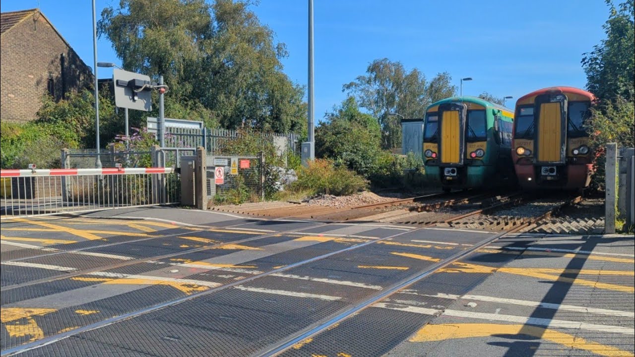 Trains At Hampden Park East Sussex August 2023 In 4K