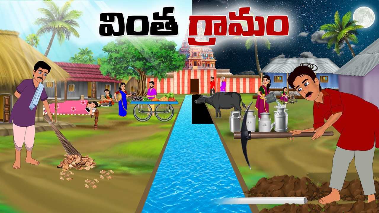 వింత గ్రామం |Moral stories in telugu | neethi kathalu | Telugu kathalu |Telugu stories | PSR kathalu