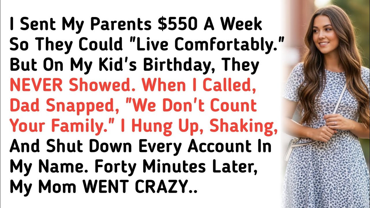 I Sent My Parents $550 A Week So They Could 