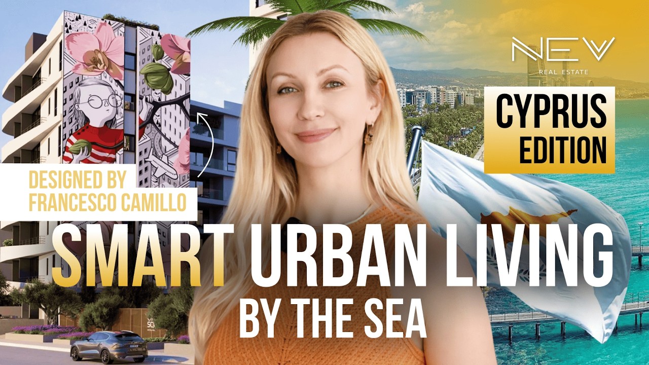 Modern Cyprus Apartment Tour | Smart Design, Crypto Payments & Prime Location!