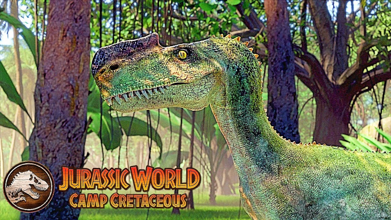 ATAQUE DE LOS MONOLOPHOSAURUS / CAMPAMENTO CRETACICO TEMPORADA 3