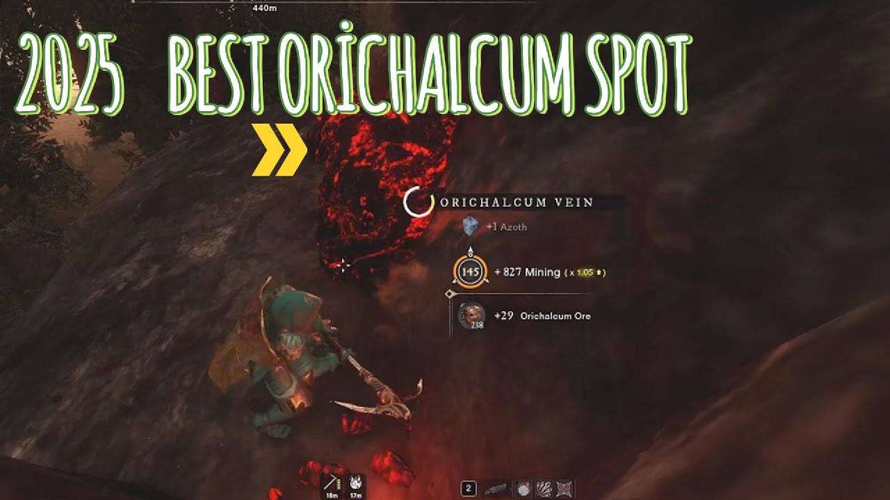 2025 NEW WORLD BEST ORİCHALCUM ORE FARM ROUTE EASY GOLD FARM