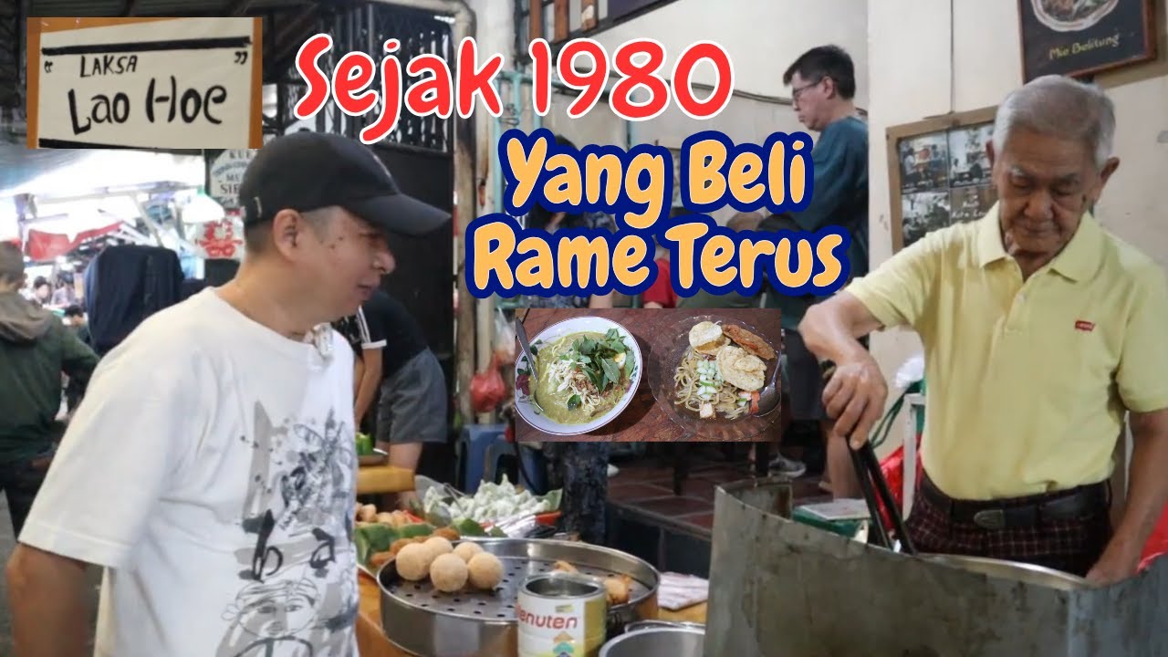 Bakmi Legend  Di Dalam Pasar Glodok Sejak 1980