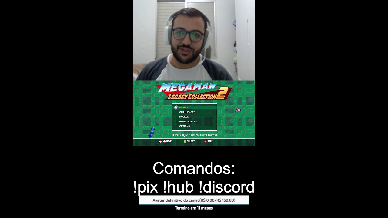 3 | LIVE - Ele é puro aço! Megaman 7 (Continuando)