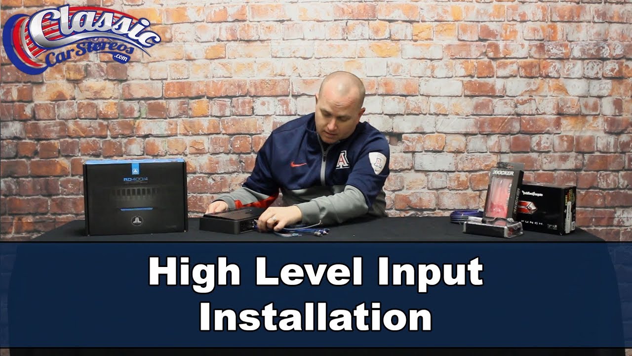 ClassicCarStereos - High Level Input Installation