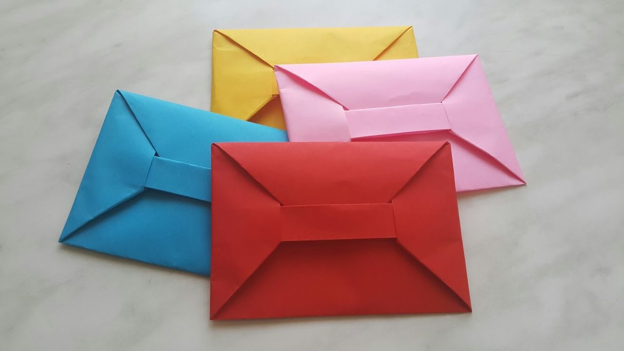 Kağıttan Zarf (Envelope) Yapımı - Origami 3