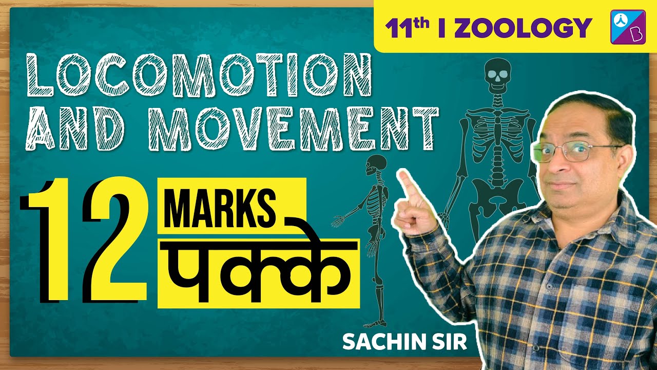 Locomotion & Movement Class 11 Biology - One Shot | NEET 2023 | Aakash BYJU'S NEET | Sachin Sir