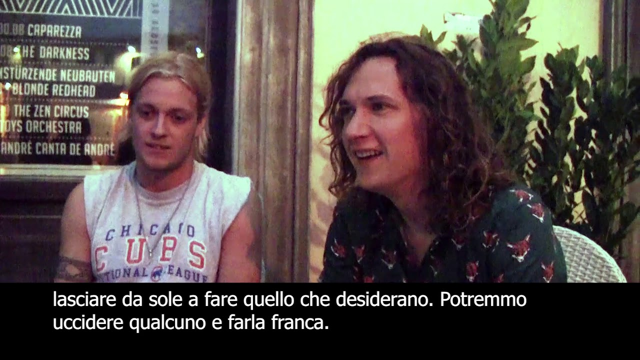 Intervista a Dan Hawkins e Rufus Taylor a Settembre Prato - Sottotitolata in italiano (Eng+Ita)