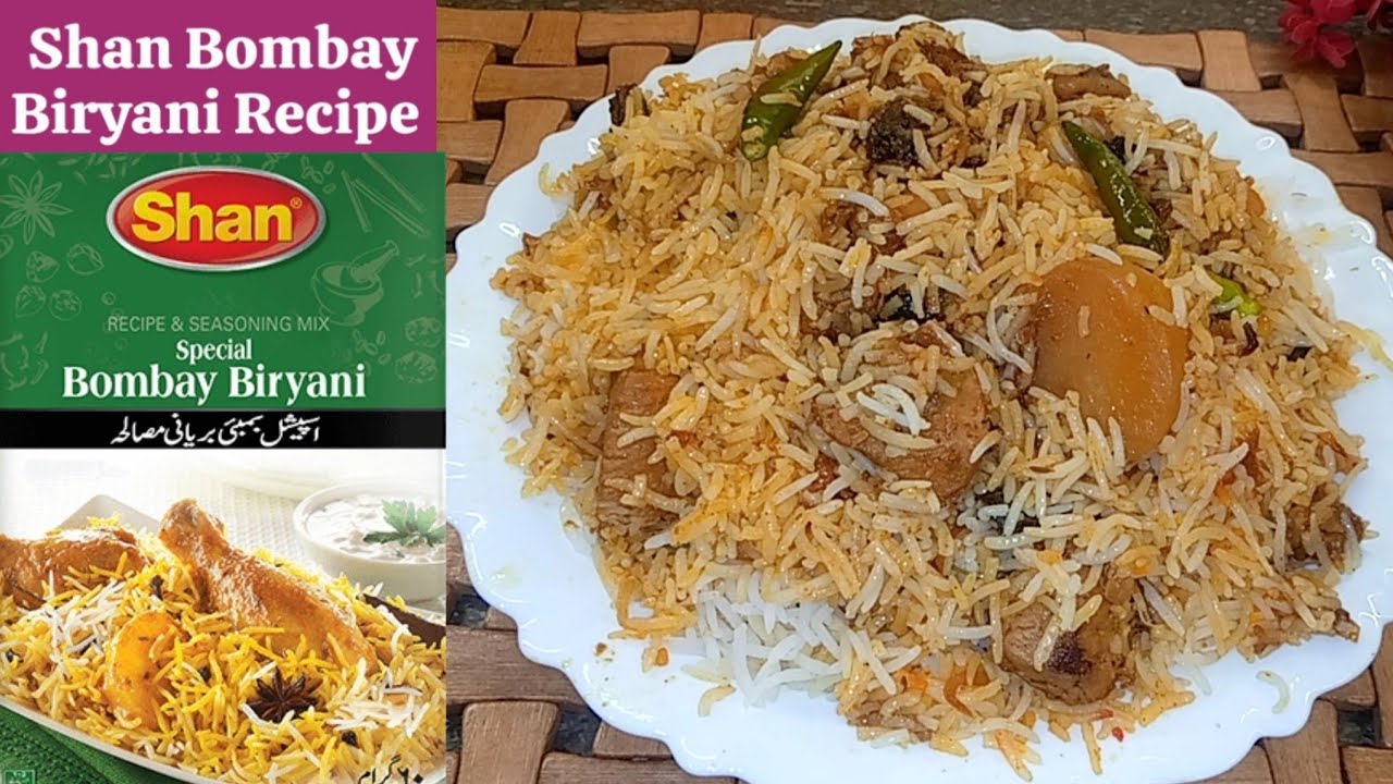 shan bombay biryani recipe||shan bombay chicken biryani recipe||chicken biryani recipe