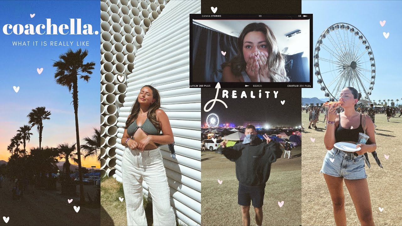 WHAT COACHELLA WAS REALLY LIKE • the side you don't see VLOG (CAR CAMPING) | Emily Philpott