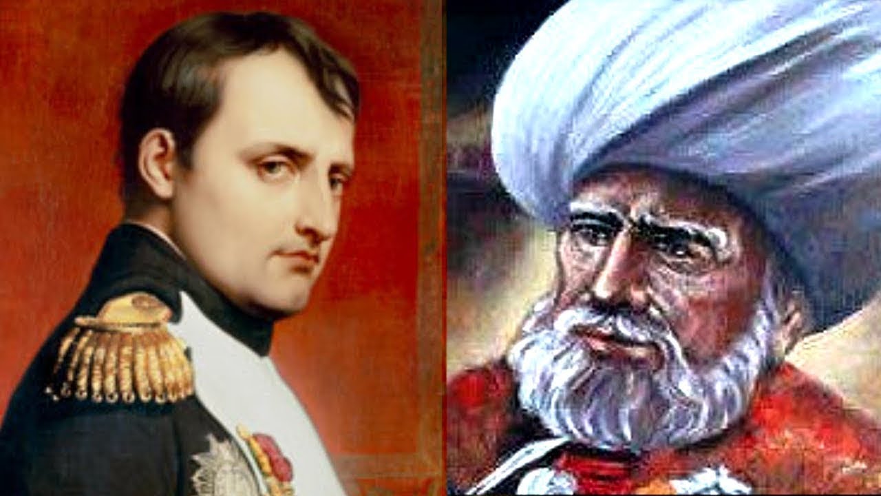 القائد العثمانى أحمد باشا الجزار الذى قهر الإمبراطور نابليون بونابرت