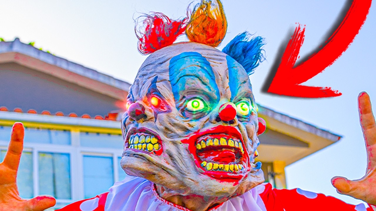 EL PAYASO DE LAS 3 CARAS ME SIGUE A MI CASA !! Makiman