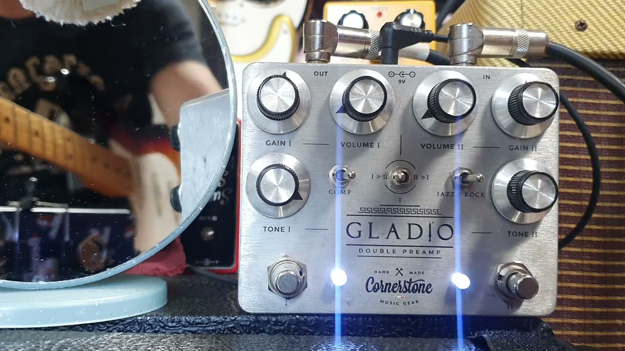GLADIO Overdrive(Cornerstone)+od3(BOSS)+Fender Journeyman Relic Guitar+Fender Blues Deluxe Amp #od3