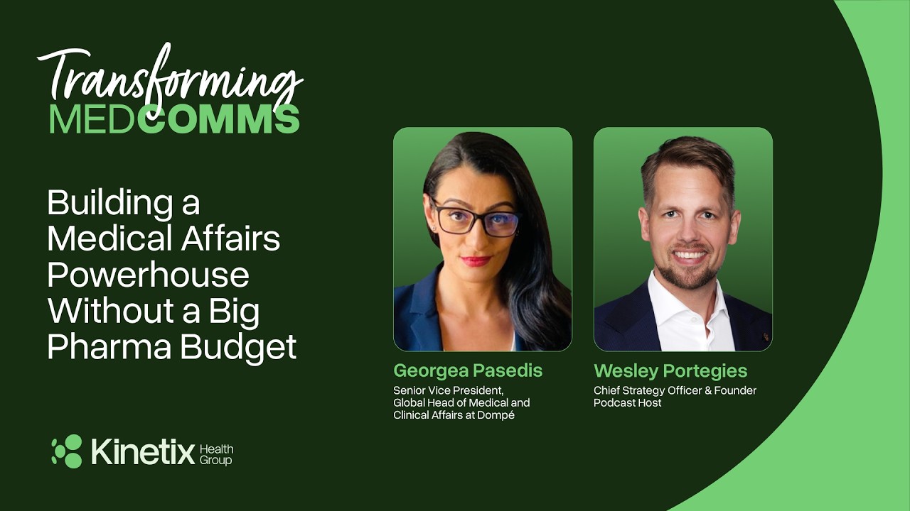 Building a Medical Affairs Powerhouse Without a Big Pharma Budget