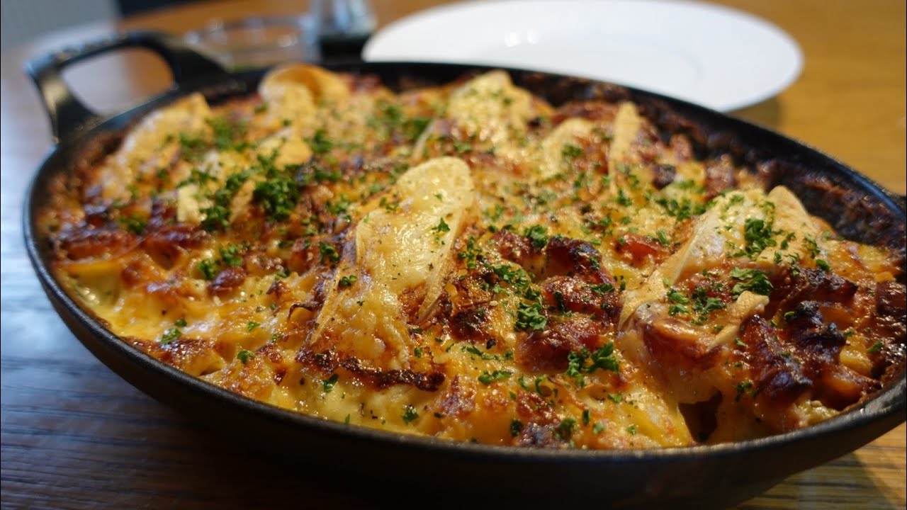【タルティフレット】山の魅惑のチーズグラタン。フランス郷土料理。tartiflette
