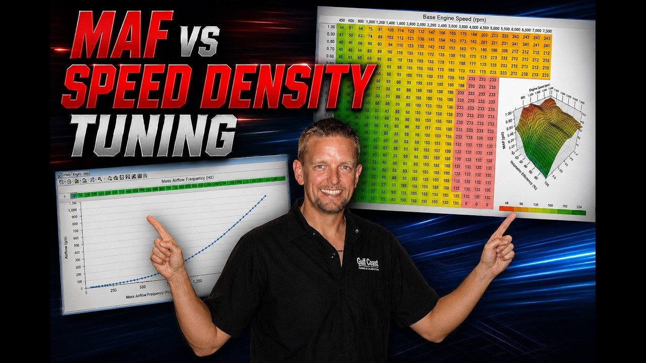 SPEED DENSITY VS MAF TUNING  @HP Tuners